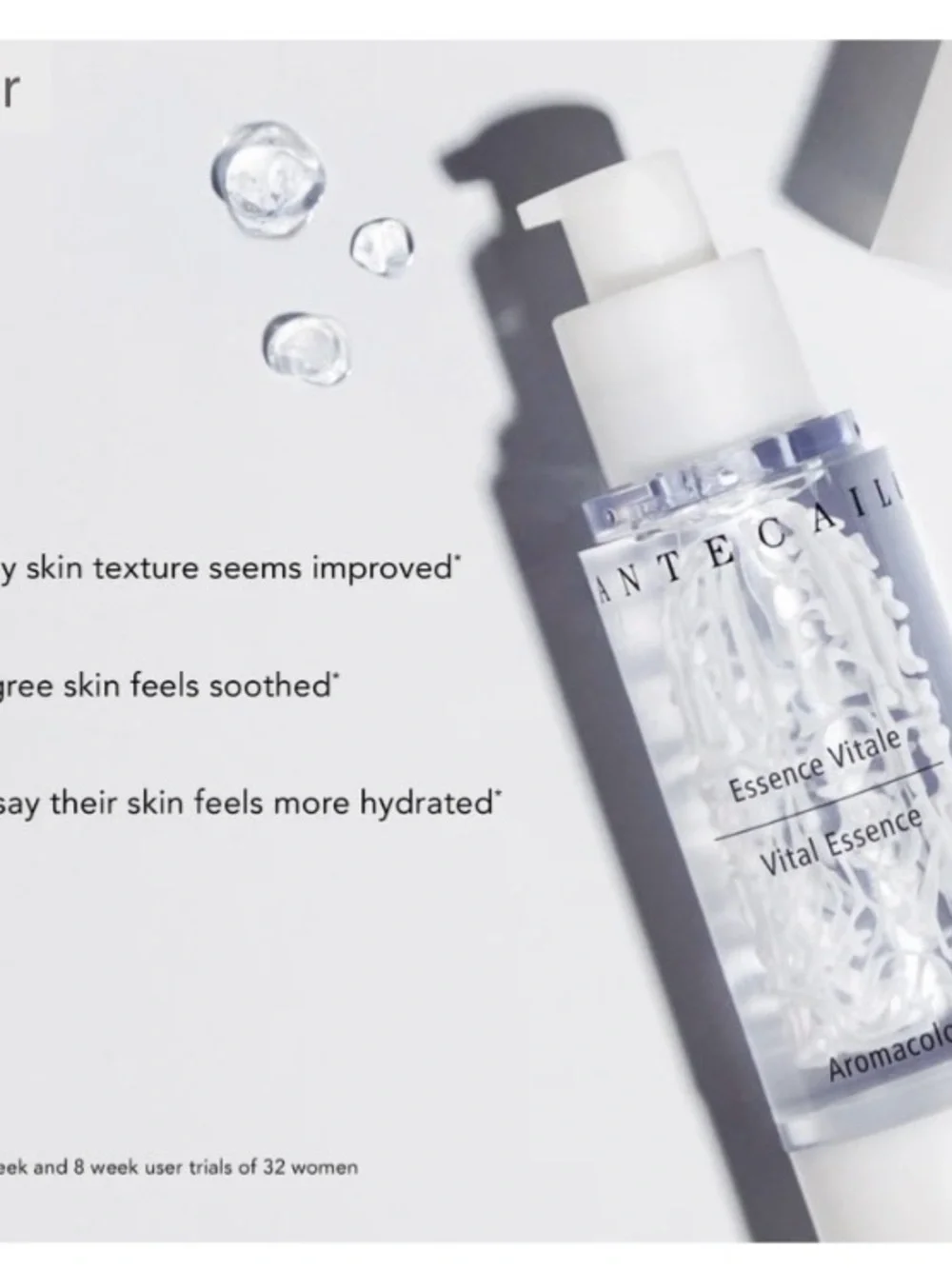 Chantecaille Vital Essence Aromacologie Hydrating Face Serum 1.7 oz